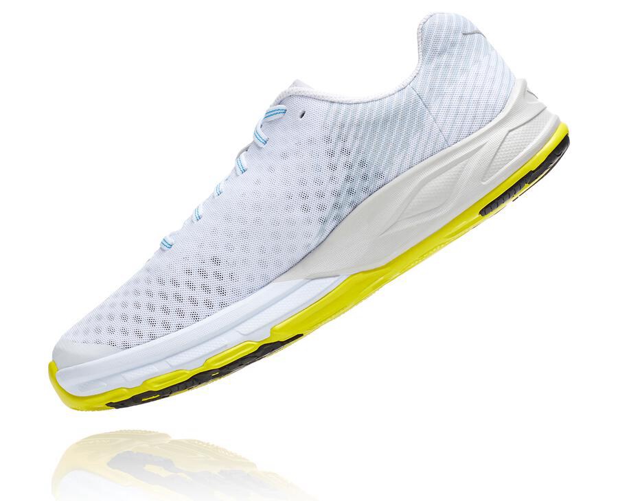 Hoka One One Hardloopschoenen Dames - Evo Carbon Rocket - Wit - VC4139065